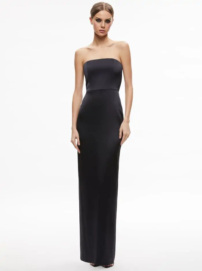 DOREEN STRAPLESS MAXI DRESS